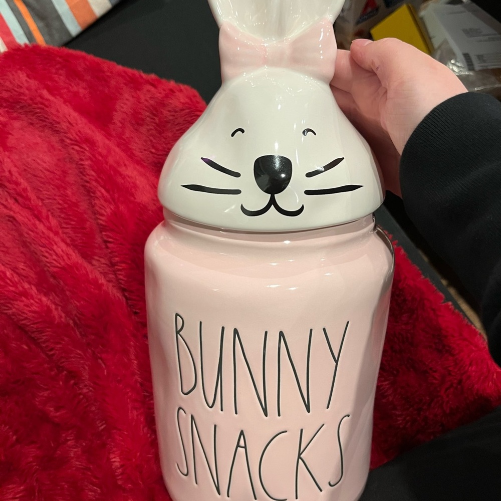 Rae Dunn easter canister